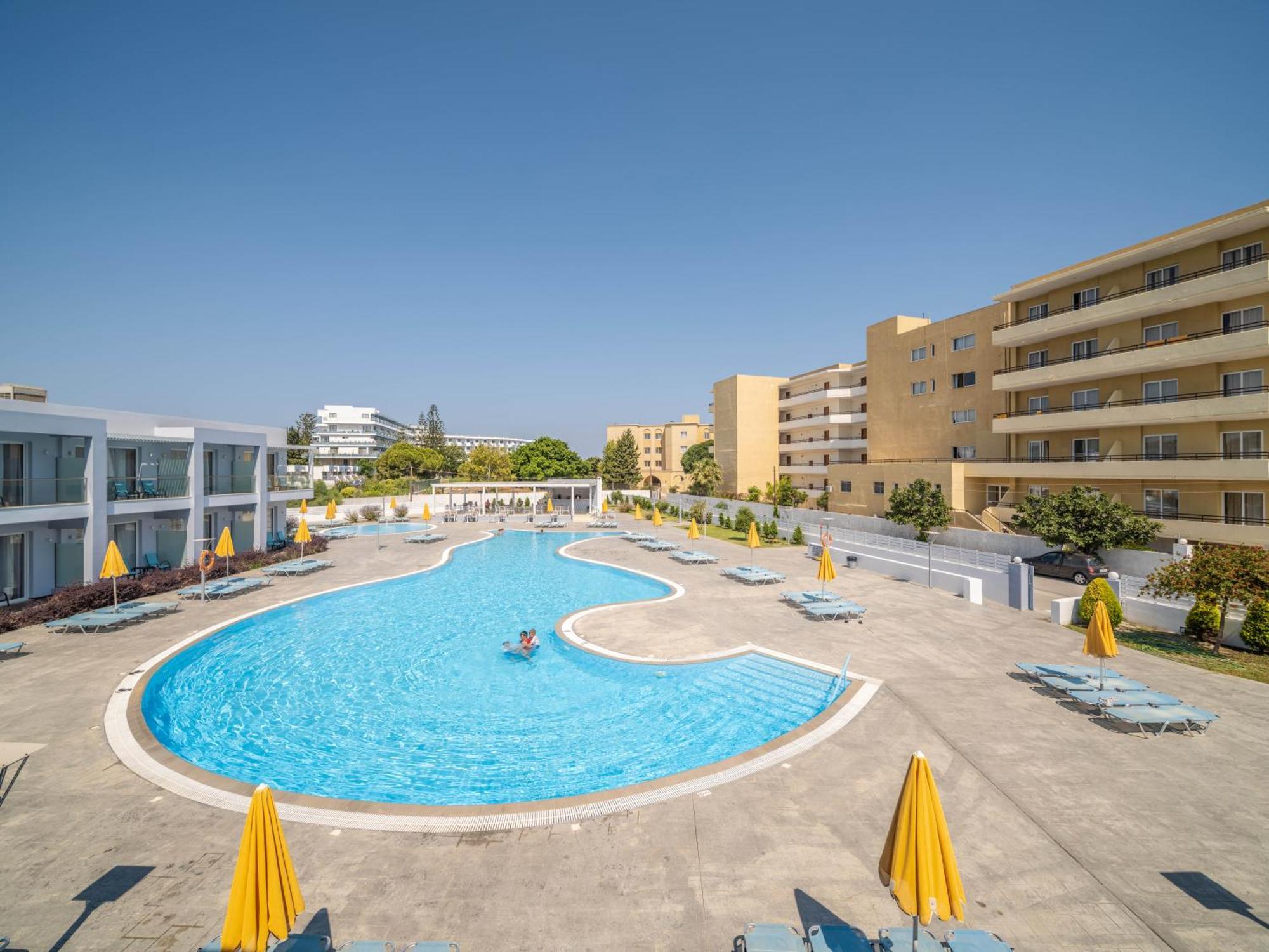 Sunshine Rhodes Hotel Ialysos  Exterior foto