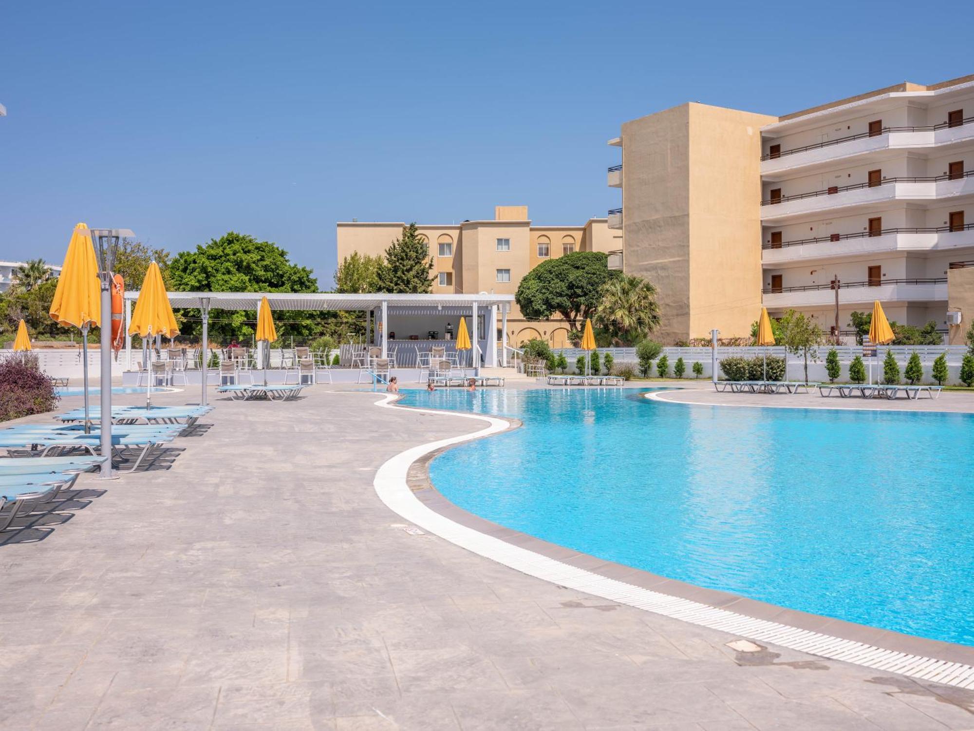 Sunshine Rhodes Hotel Ialysos  Exterior foto